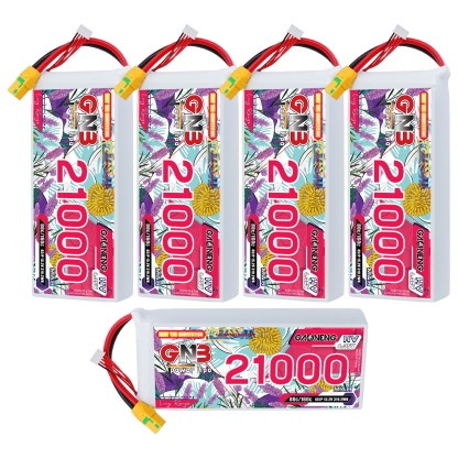 GAONENG GNB 4S 15.2V HV 21000mAh 80C RC LiPo Battery XT90S