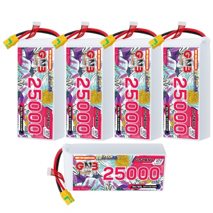 GAONENG GNB 6S 22.8V HV 25000mAh 80C RC LiPo Battery XT90S
