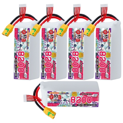GAONENG GNB HV 6S 22.8V 8200mAh 80C LiPo Battery XT90S