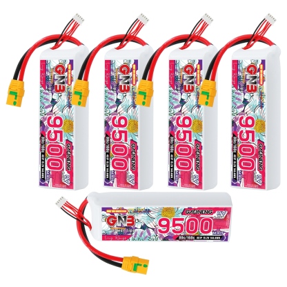 GAONENG GNB HV 4S 15.2V 9500mAh 80C XT90S LiPo Battery