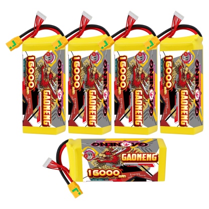 GAONENG GNB 16000mah 8S 29.6V 5C XT90S Semi Solid State Li-ion Battery 350WH/kg