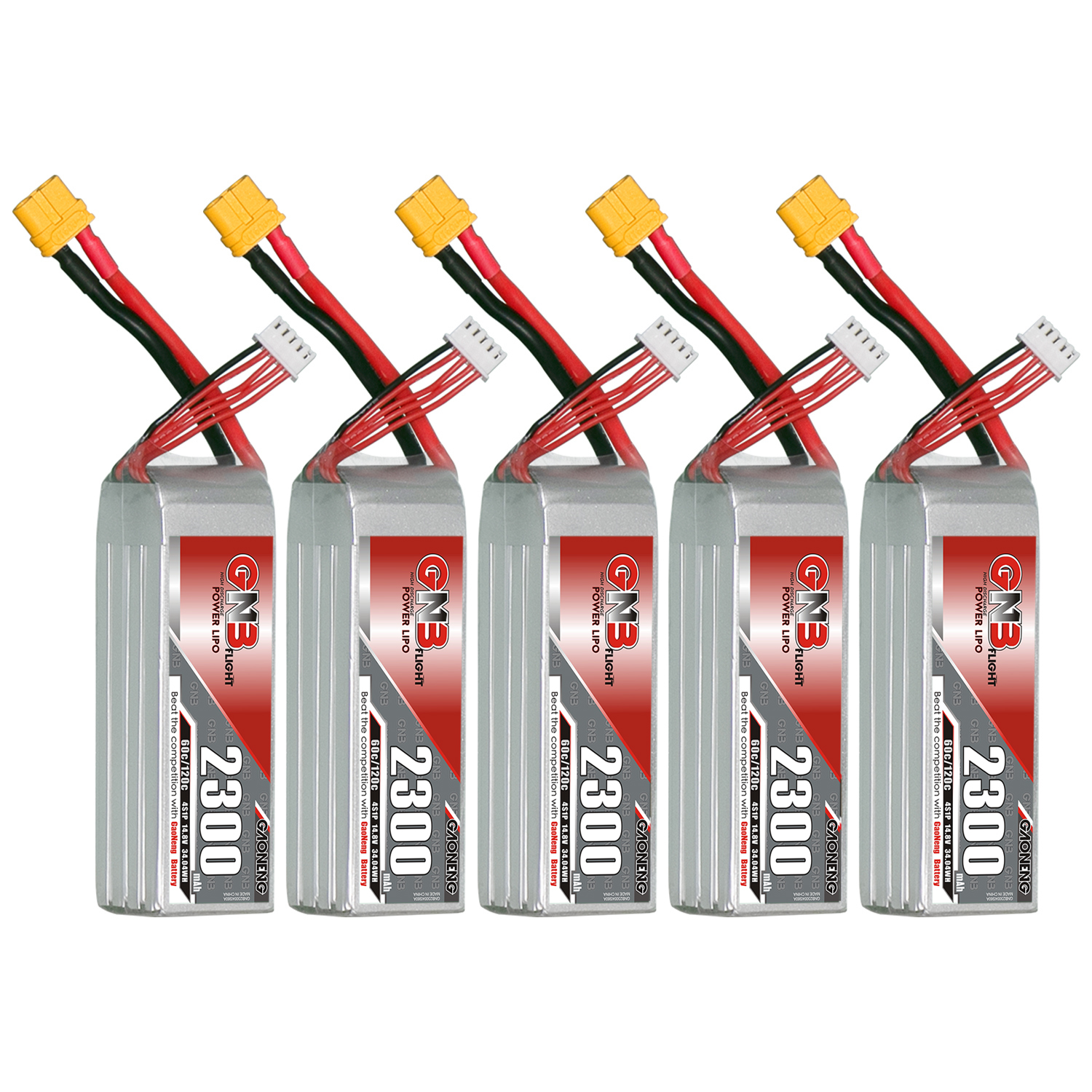 GAONENG GNB 4S 14.8V 2300mAh 60C XT60 LiPo Battery