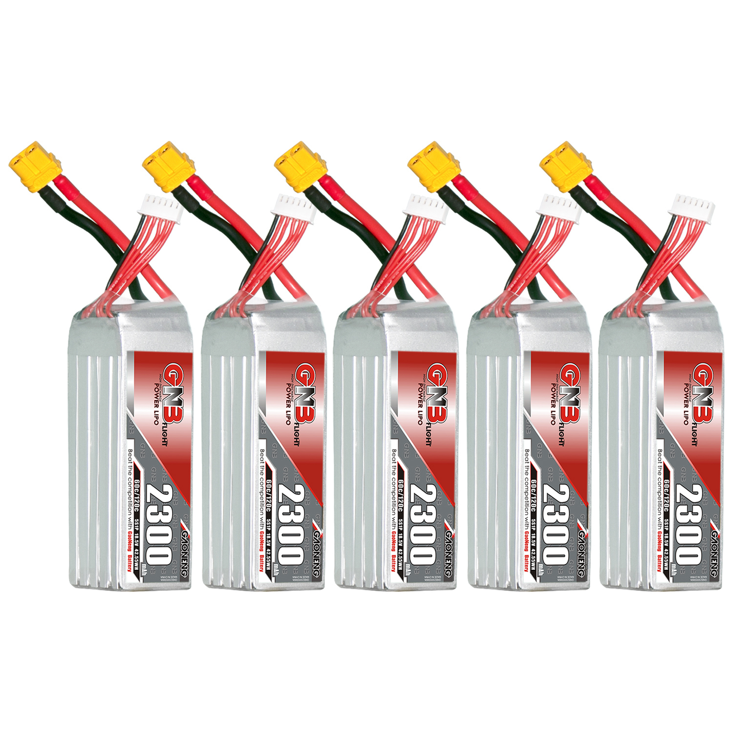 GAONENG GNB 5S 18.5V 2300mAh 60C XT60 LiPo Battery