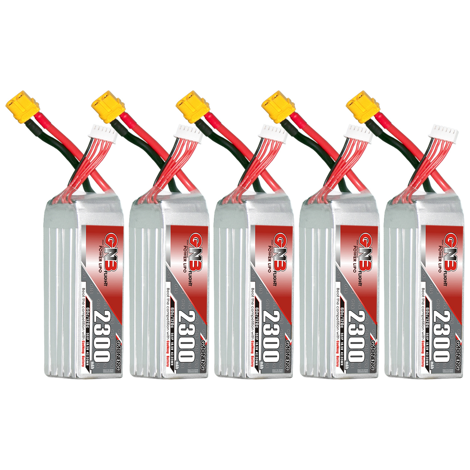 GAONENG GNB 5S 18.5V 2300mAh 60C XT60 LiPo Battery