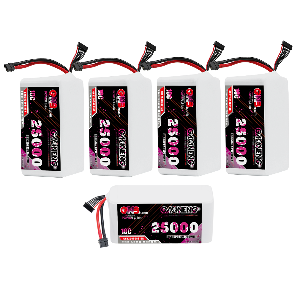 GAONENG GNB 8S 29.6V 25000mah 10C XT60 Li-ion Battery 