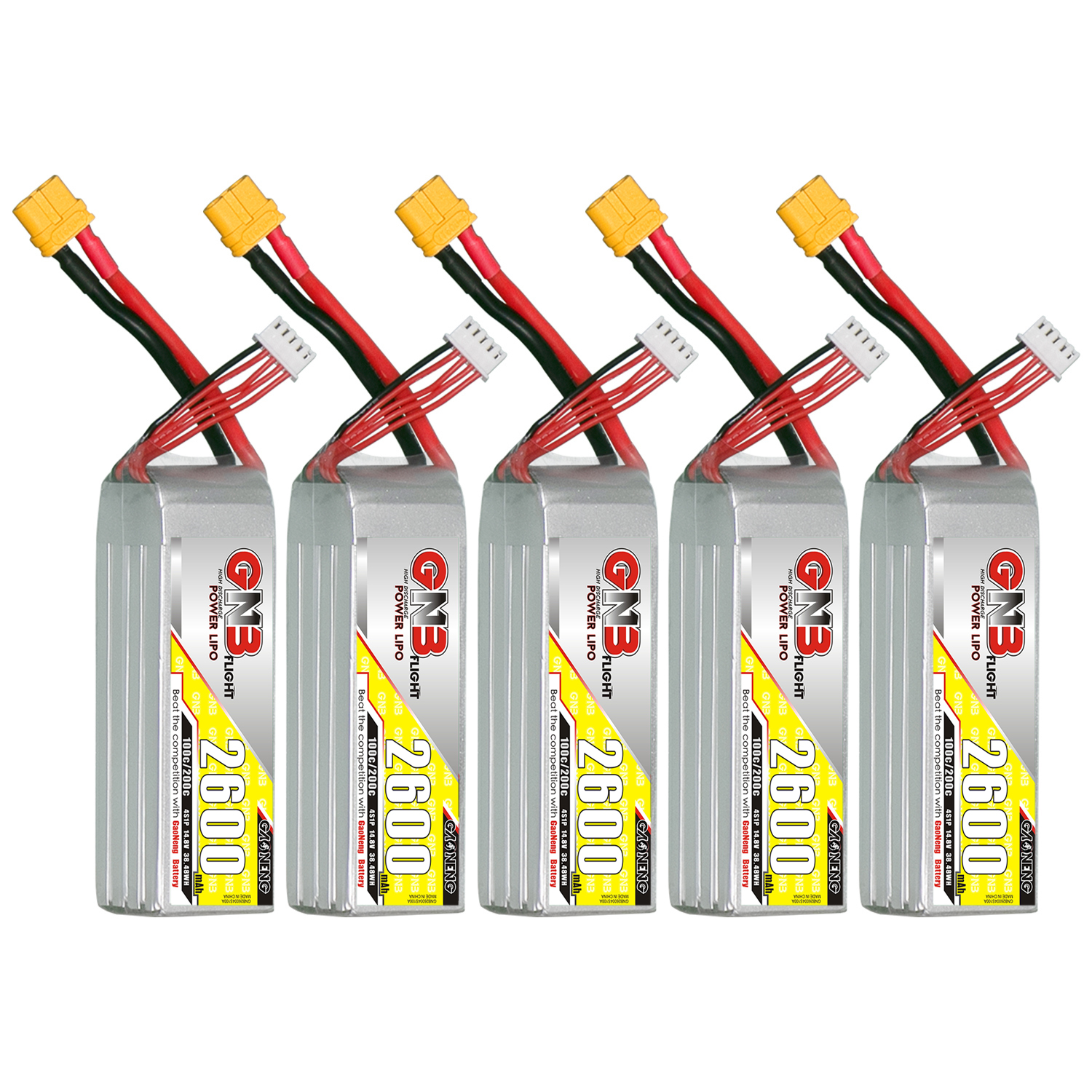 GAONENG GNB 4S 14.8V 2600mAh 100C XT60 LiPo Battery
