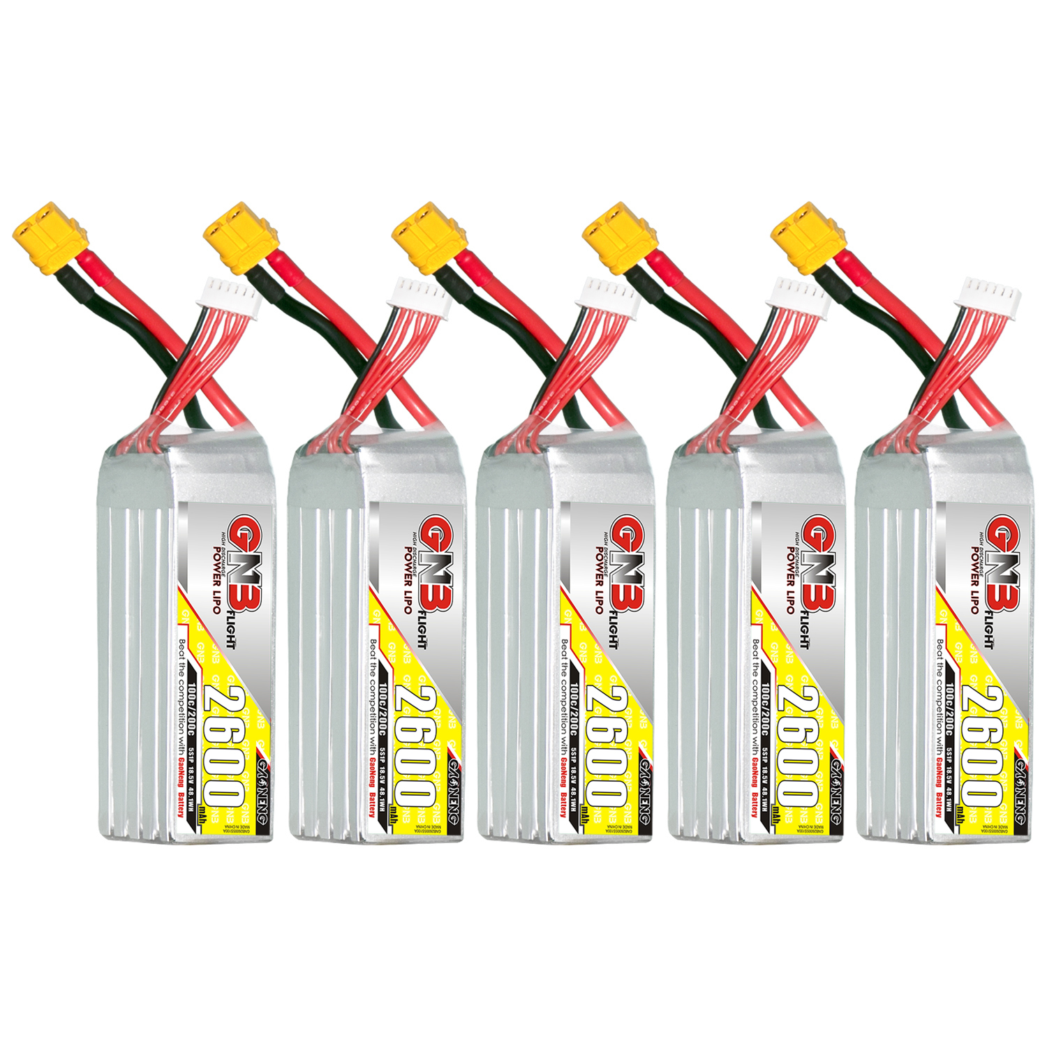 GAONENG GNB 5S 18.5V 2600mAh 100C XT60 LiPo Battery