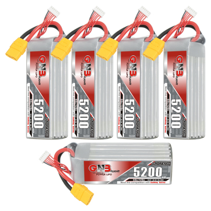 GAONENG GNB 5S 18.5V 5200mAh 60C LiPo Battery XT90