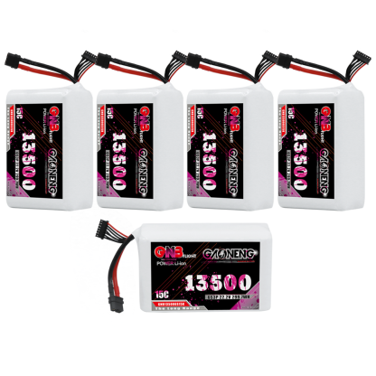 GAONENG GNB 6S 22.2V 13500mah 15C XT60 Li-ion Battery 