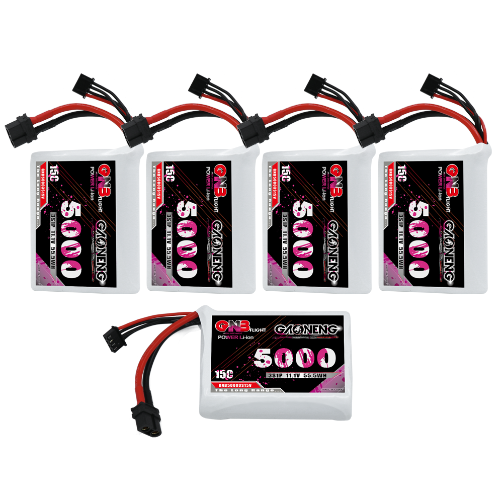 GAONENG GNB 3S 11.1V 5000mah 15C XT60 Li-ion Battery
