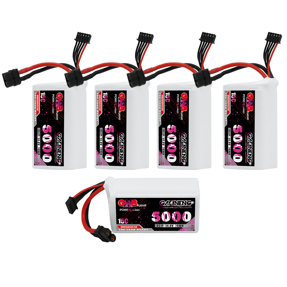 GAONENG GNB 4S 14.8V 5000mah 15C XT60 Li-ion Battery 