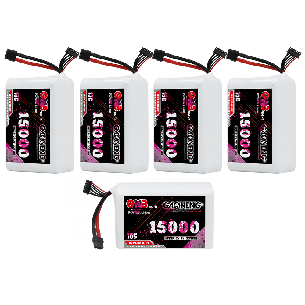 GAONENG GNB 6S3P 22.2V 15000mAh 15C XT60 Li-ion Battery 