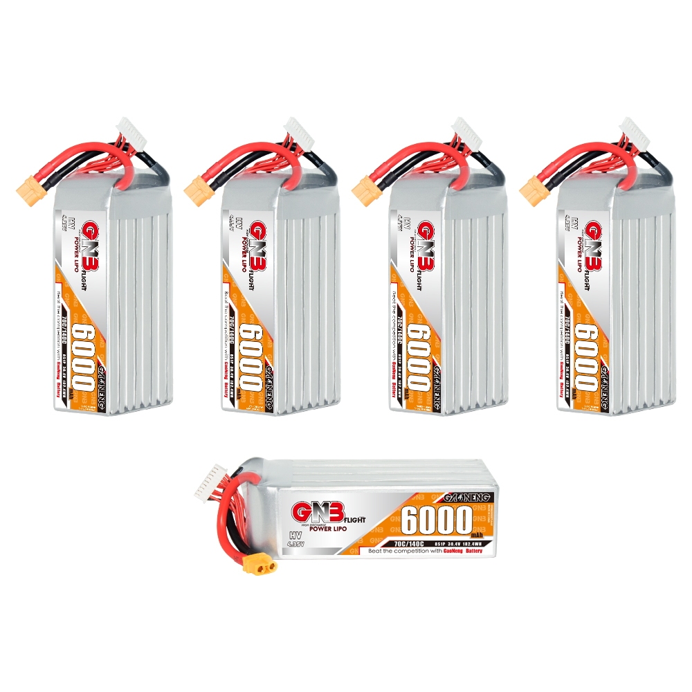 GAONENG GNB HV 8S 30.4V 6000mAh 70C LiPo Battery XT60