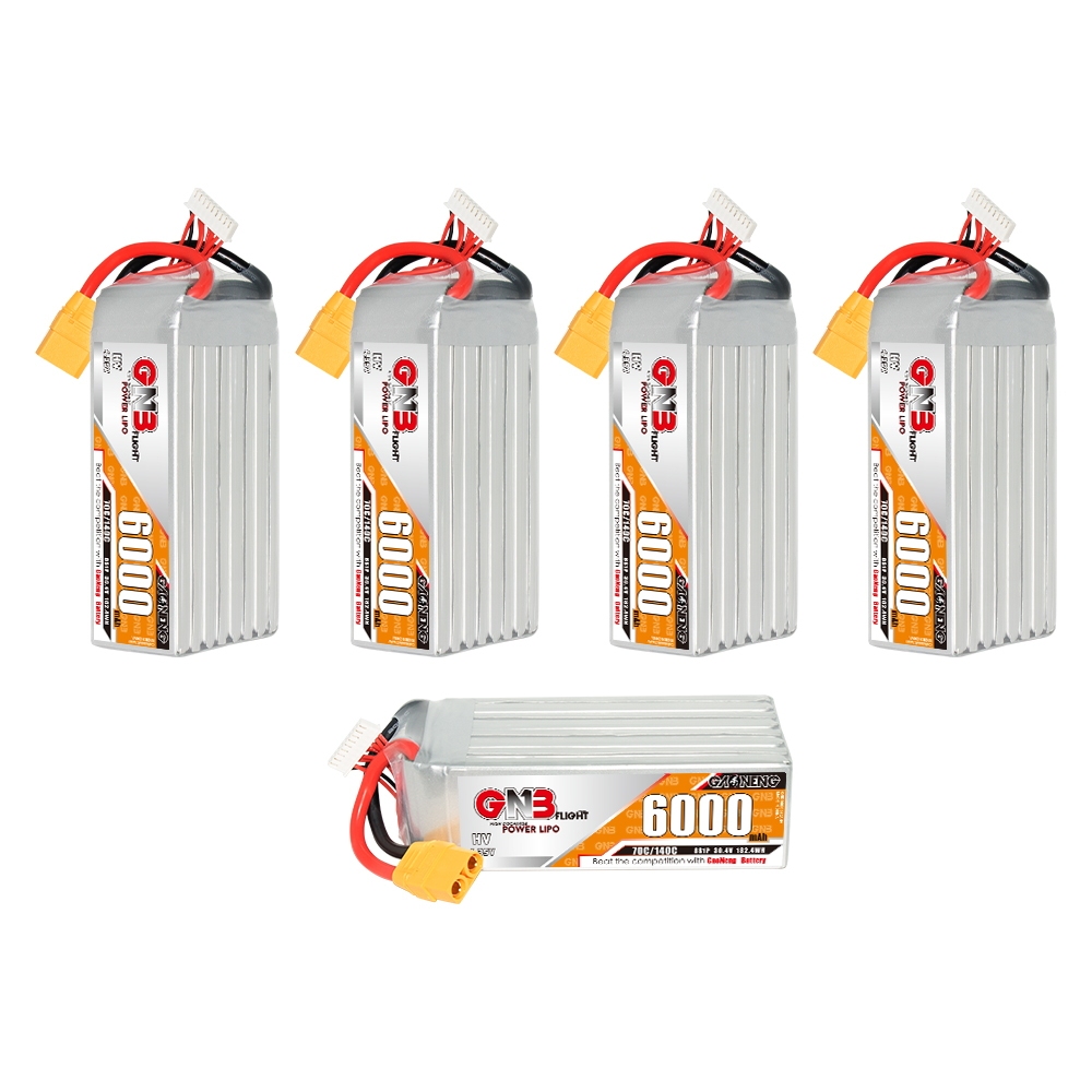 GAONENG GNB HV 8S 30.4V 6000mAh 70C LiPo Battery XT90