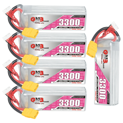 GAONENG GNB 6S 22.2V 3300mAh 130C LiPo Battery XT90