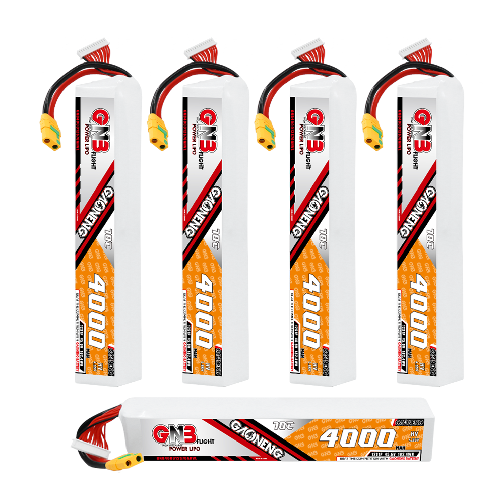 GAONENG GNB 12S 45.6V HV 4000mAh 70C LiPo Battery XT90S