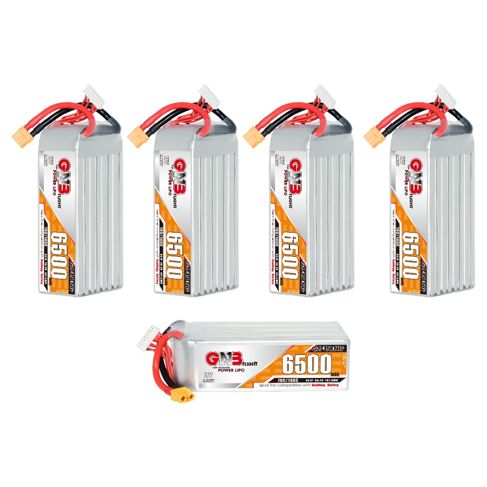 GAONENG GNB HV 8S 30.4V 6500mAh 70C LiPo Battery XT60