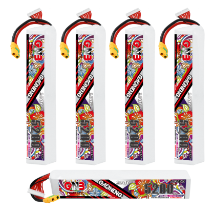 GAONENG GNB 12S 45.6V HV 5200mAh 120C LiPo Battery XT90S