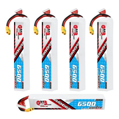 GAONENG GNB 12S 44.4V 6500mAh 80C LiPo Battery XT90S