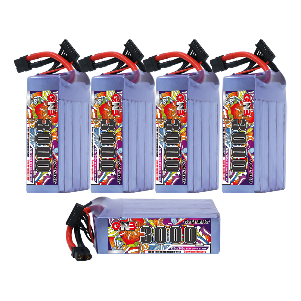 GAONENG GNB 8S 30.4V HV 3000mAh 120C LiPo Battery XT60