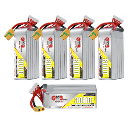 GAONENG GNB 12S 44.4V 3000mAh 100C LiPo Battery XT90S