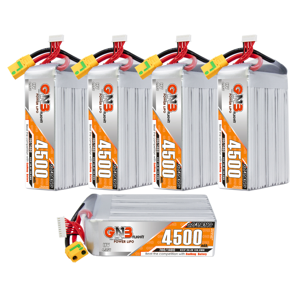 GAONENG GNB HV 8S 30.4V 4500mAh 70C LiPo Battery XT90S