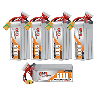 GAONENG GNB 12S1P 45.6V HV 6000mAh 70C LiPo Battery XT90S