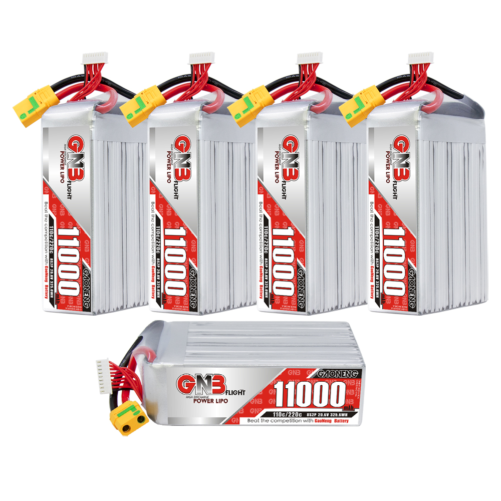 GAONENG GNB 8S2P 29.6V 11000mAh 110C LiPo Battery XT90S