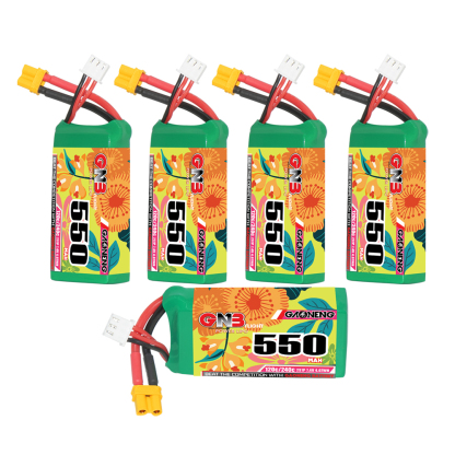 GAONENG GNB 2S 7.4V 550mAh 120C XT30 LiPo Battery