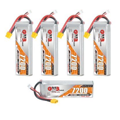 GAONENG GNB HV 2S 7.6V 7200mAh 70C LiPo Battery XT60
