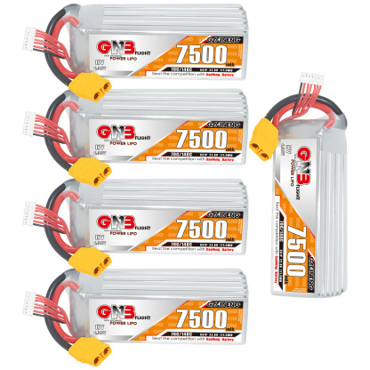 GAONENG GNB HV 6S 22.8V 7500mAh 70C LiPo Battery XT90