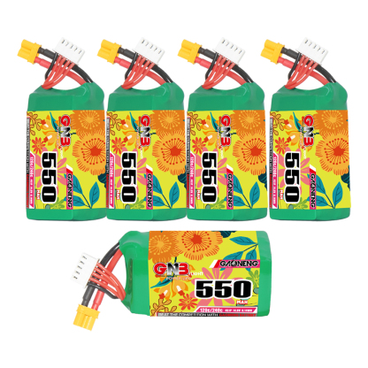 GAONENG GNB 4S 14.8V 550mAh 120C XT30 LiPo Battery