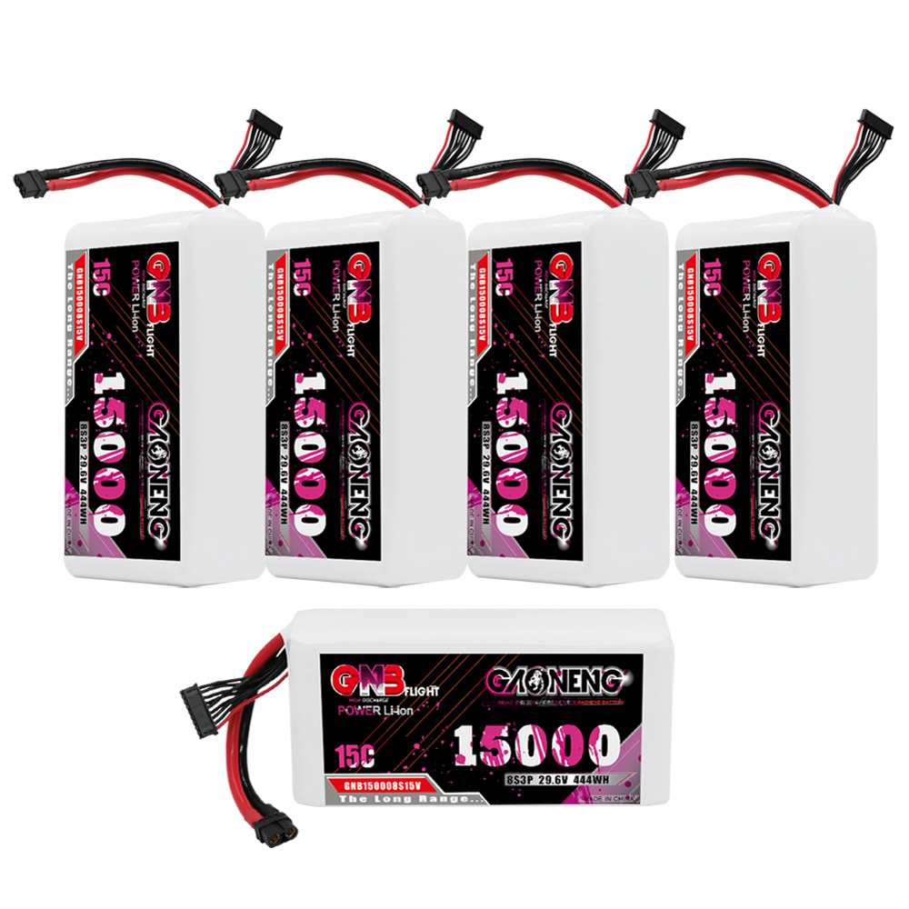 GAONENG GNB 8S3P 29.6V 15000mAh 15C XT60 Li-ion Battery 