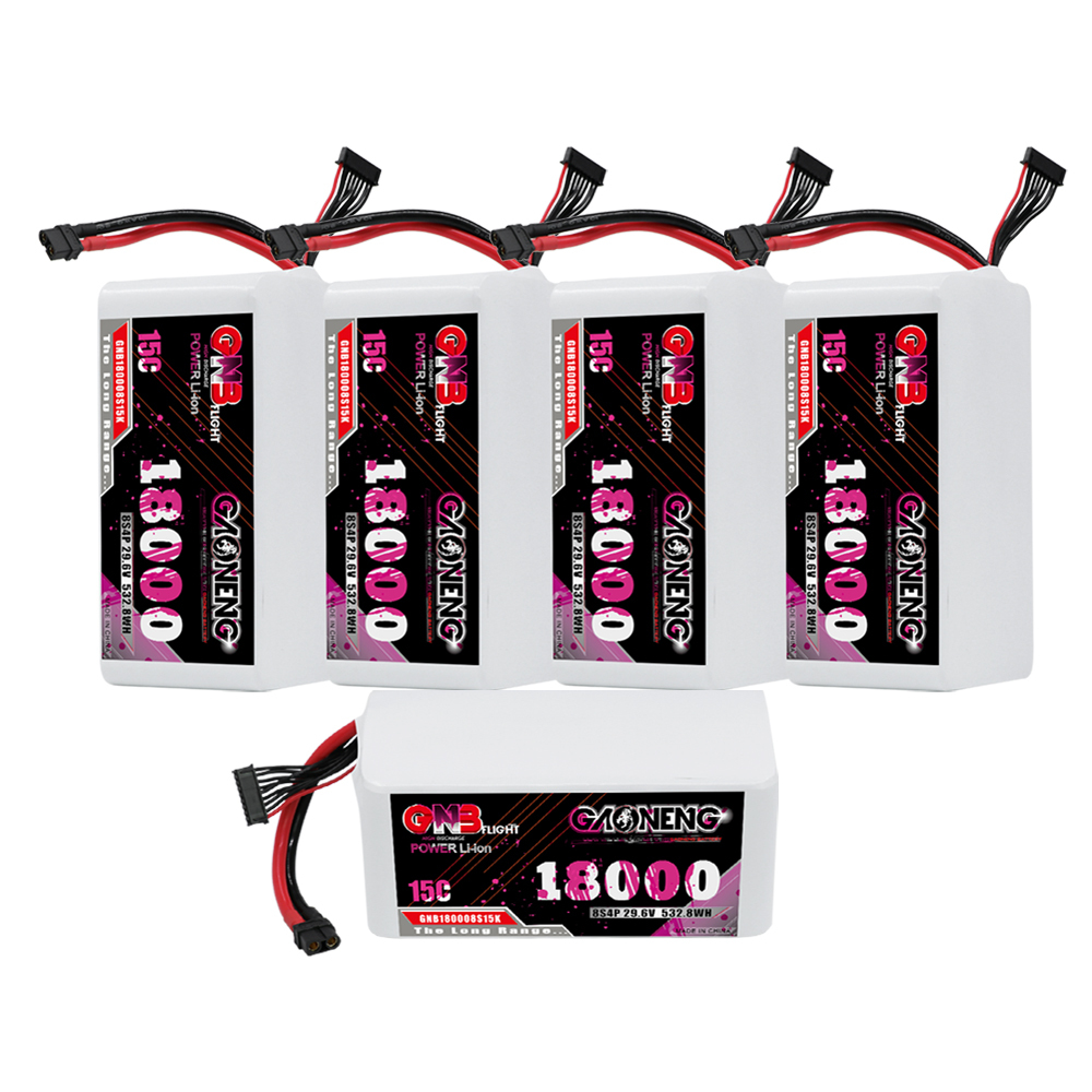 GAONENG GNB 8S4P 29.6V 18000mAh 15C XT60 Li-ion Battery 