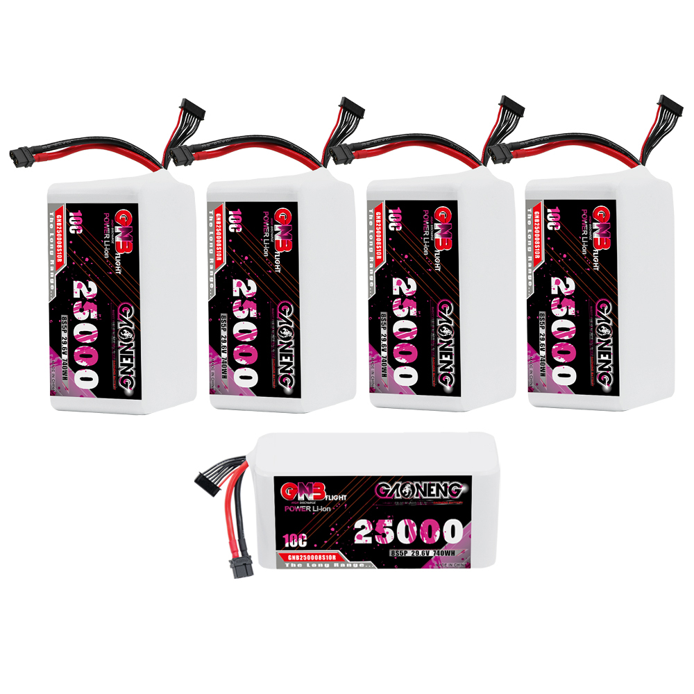 GAONENG GNB 8S 29.6V 25000mah 10C XT60 Li-ion Battery 