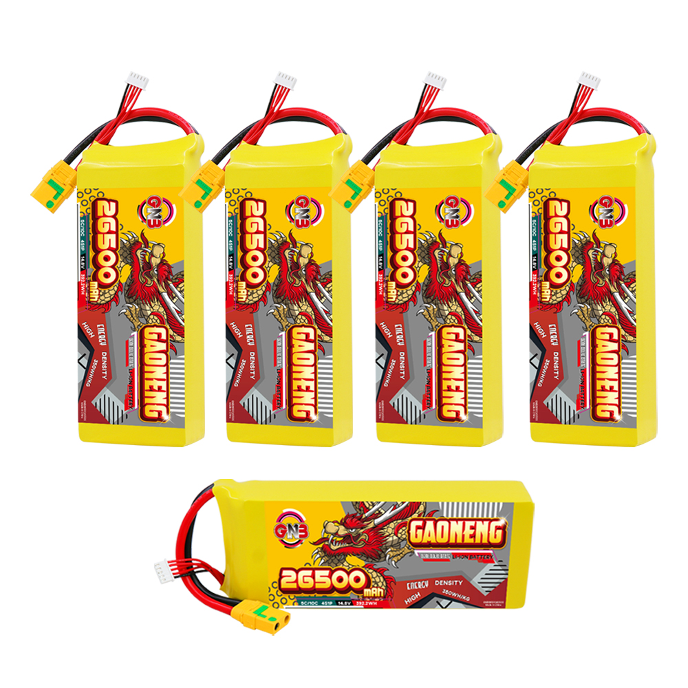 GAONENG GNB 26500mah 4S 14.8V 5C XT90S Semi Solid State Li-ion Battery 350WH/kg