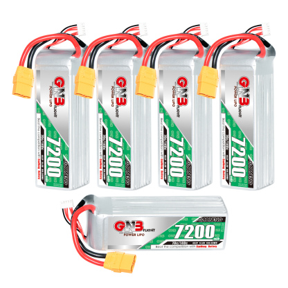 GAONENG GNB 4S 14.8V 7200mAh 70C LiPo Battery XT90