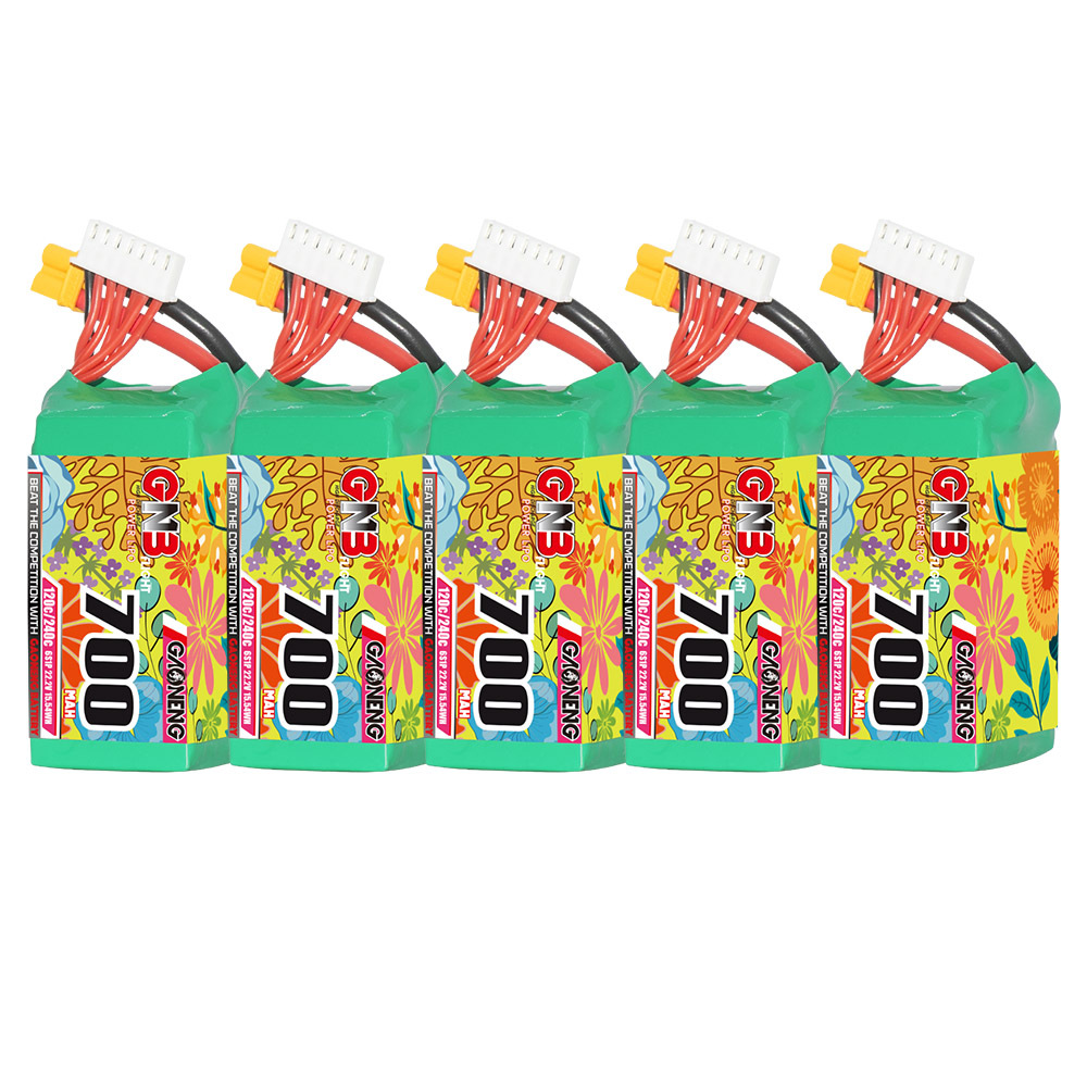 GAONENG GNB 6S 22.2V 700mAh 120C XT30 LiPo Battery