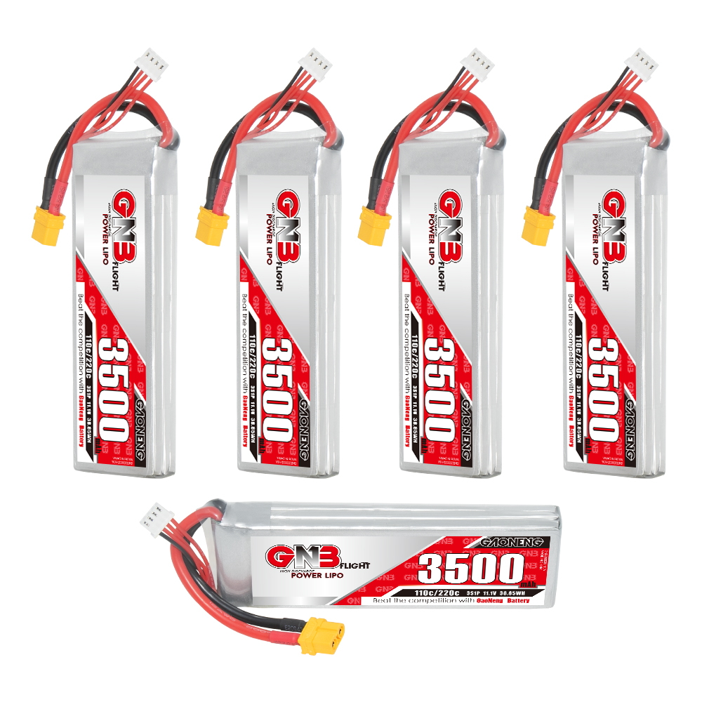 GAONENG GNB 3S 11.1V 3500mAh 110C LiPo Battery XT60