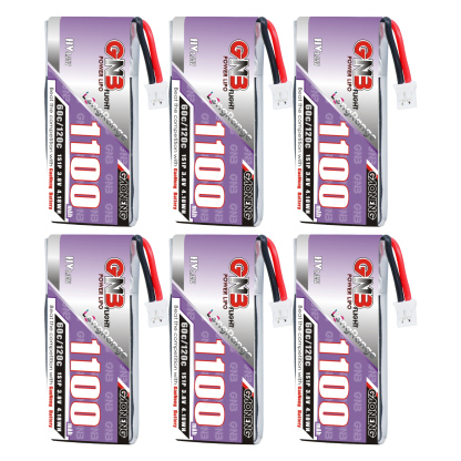 GAONENG GNB LiHV 1S 3.8V 1100mAh 60C PH2.0 Cabled LiPo Battery Long Range