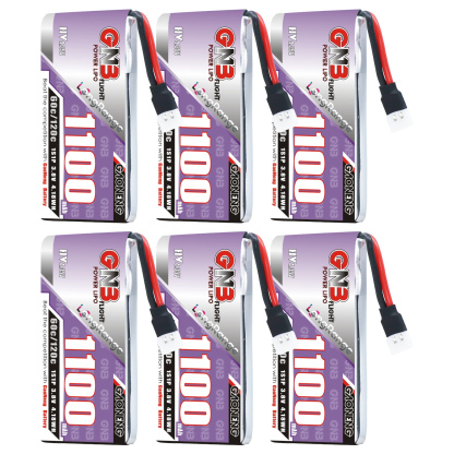 GAONENG GNB LiHV 1S 3.8V 1100mAh 60C Molex 51005 Cabled LiPo Battery Long Range
