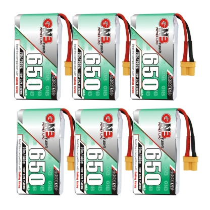 GAONENG GNB 1S 3.7V 650mAh 70C XT30 LiPo Battery