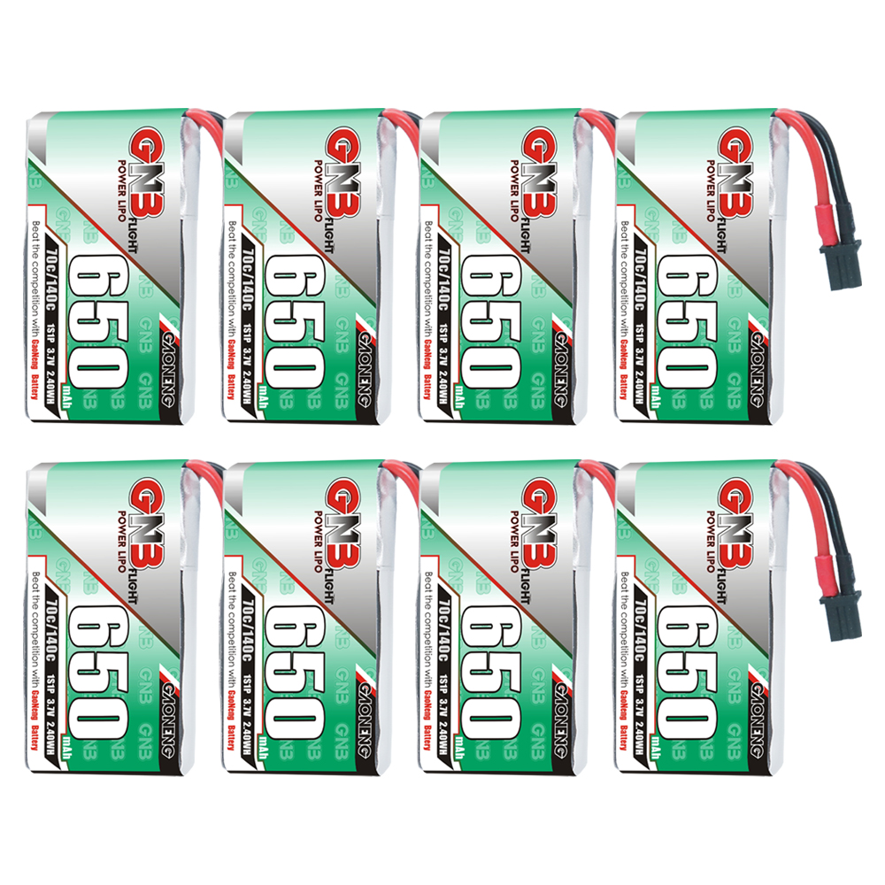 [Copy]GAONENG GNB 1S 3.7V 650mAh 70C A30 LiPo Battery