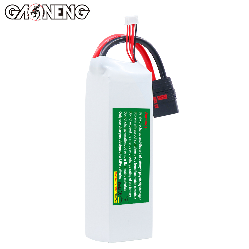 GAONENG GNB 4S1P 14.8V 10000mAh 70C RC LiPo Battery QS8