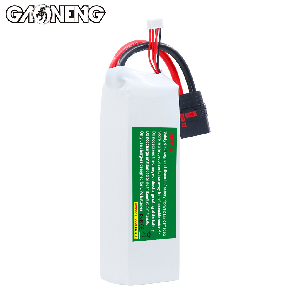 GAONENG GNB 4S1P 14.8V 10000mAh 70C RC LiPo Battery QS8
