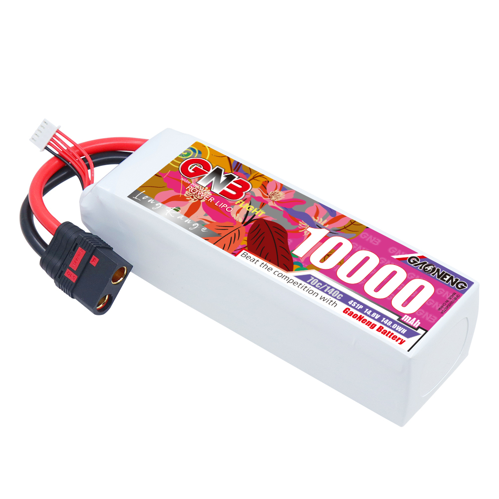 GAONENG GNB 4S1P 14.8V 10000mAh 70C RC LiPo Battery QS8