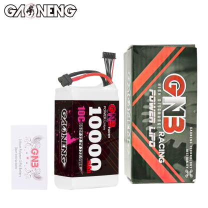 GAONENG GNB 6S 22.2V 10000mAh 10C XT60 Li-ion Battery made with Samsung 21700 50S