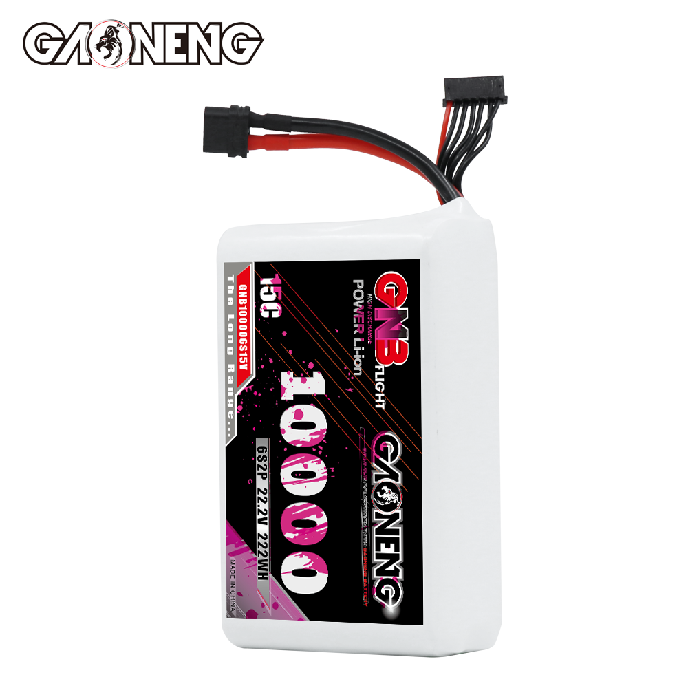GAONENG GNB 6S2P 22.2V 10000mAh 15C XT60 Li-ion Battery