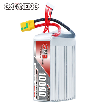 GAONENG GNB 6S 22.2V 10000mAh 60C RC LiPo Battery XT90S Anti Spark