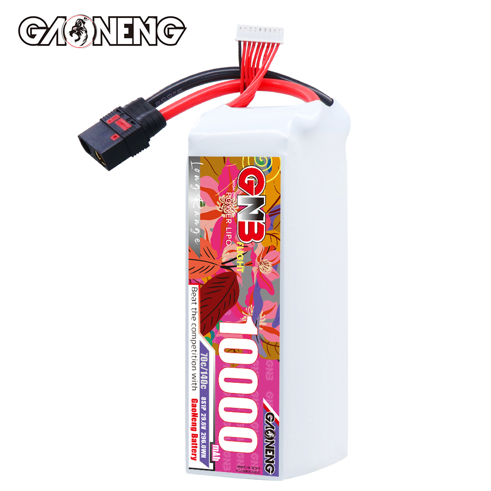 GAONENG GNB 8S1P 29.6V 10000mAh 70C RC LiPo Battery QS8